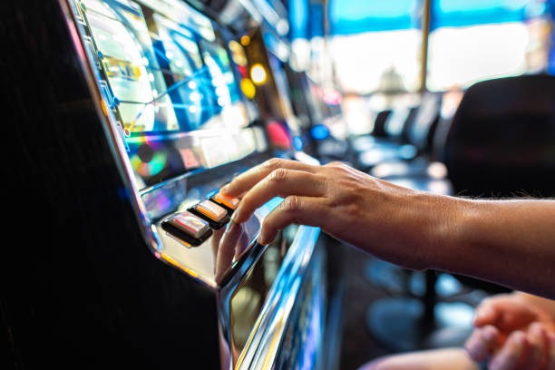 Slots section displaying popular games